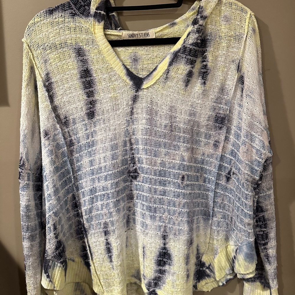 Sunday Steven’s Knit Hooded Sweater